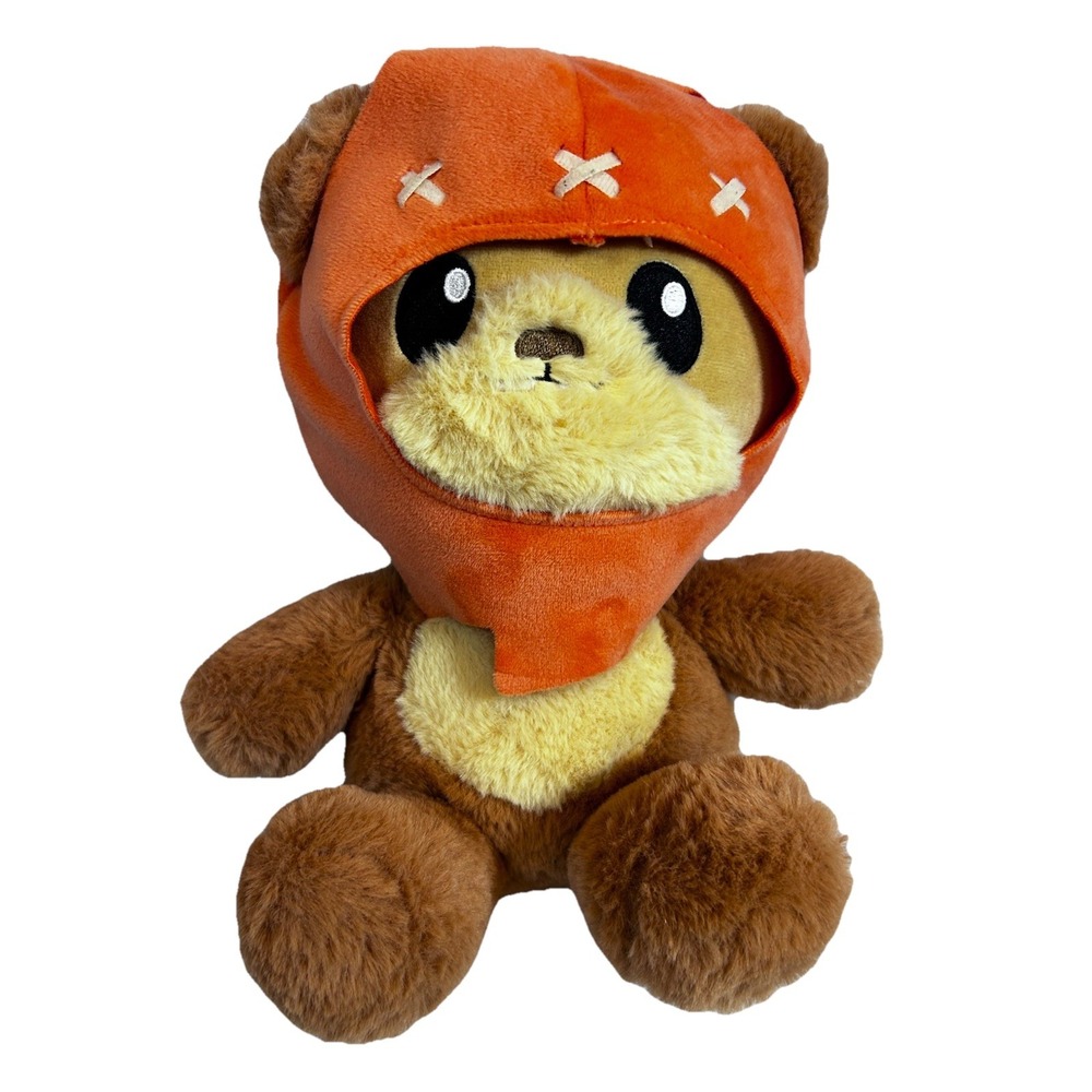 THE EWOK STAR WARS Plush Stuffed Animal w/ Hood ADORABLE! Mattel Rare!  Clean